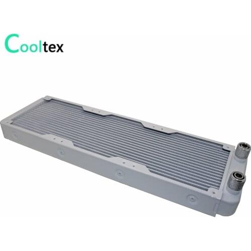100% new White 360mm Aluminum water cooling cooled radiator for computer CPU Laser industrial cooler Heat Exchanger