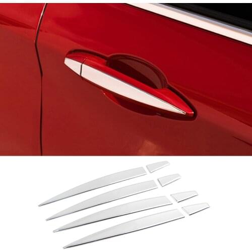 ABS Chrome For BMW X1 X5 X6 F15 F85 F16 F86 F48 2016 2017 2018 Accessories Car Stickers Door Handle Protector Cover