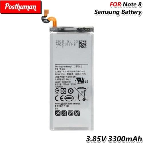 3300mah EB-BN950ABE Replacement Phone Battery For Samsung Galaxy Note 8 N9500 N9508 N950FD N950U N950W SM-N950D SM-N950F