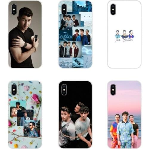 Accessories Phone Cases Covers For Xiaomi Mi4 Mi5 Mi5S Mi6 Mi A1 A2 A3 5X 6X 8 CC 9 T Lite SE Pro Nick Jonas Brothers