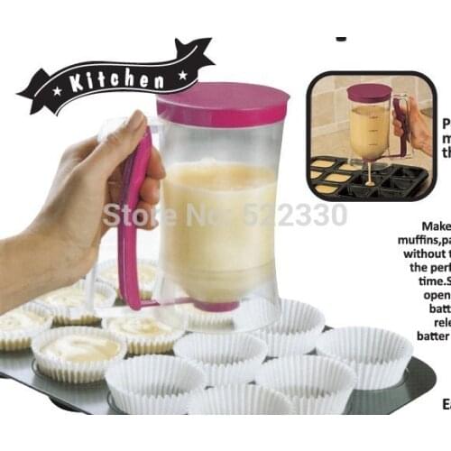 Free Shipping New Baking Essentials Cake Batter Dispenser Tools Dough Cupcake Batter Dispensers Cream Separator