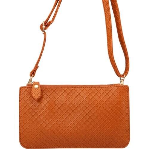 Checked Pattern Hangbag Wallet Case for BLU Studio XL 2/XL LTE/XL/Max/5.5 HD/One Plus/M HD/Mini LTE/G Plus/5.5 C/X Plus