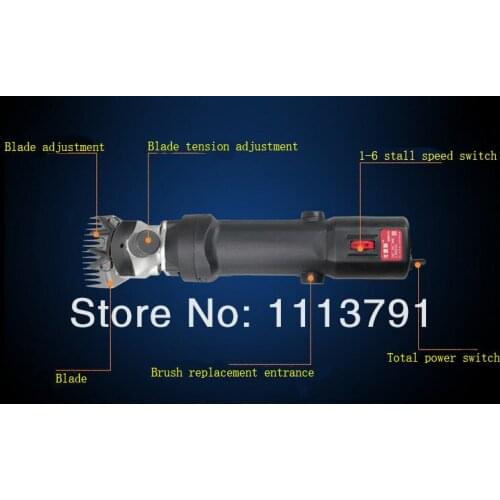 New GMS 580W Large Power Adjustable speed Electric Sheep / Goats Shearing Clipper Shears