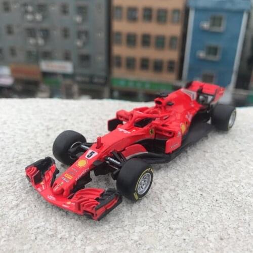 Bburago 1:43 SF71 No. 5 F1 RB15 W10 SF90 2019 racing formula racing static simulation alloy alloy car model Ferrari