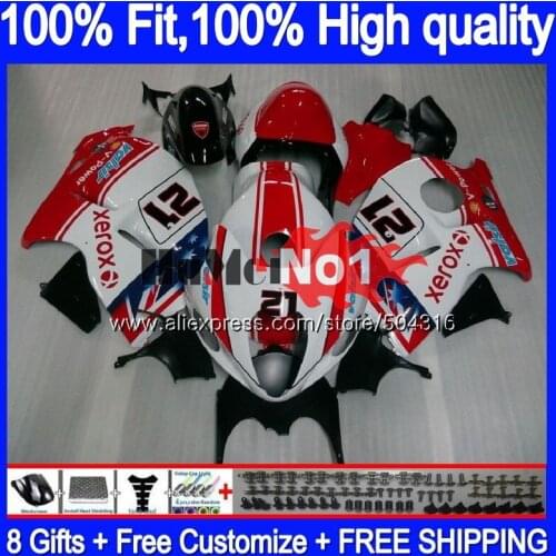 Injection For SUZUKI Hayabusa GSXR 1300 2008 2009 10 11 12 29MC.1227 Red White GSXR-1300 GSXR1300 08 09 2010 2011 2012 Fairing