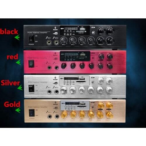 Rated voltage Multifunctional Wireless Bluetooth Small Amplifier Partition Control audio Amplifier Background music broadcasting