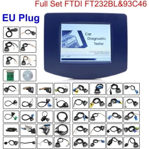 Full set Digiprog3 V4.94 programmer Digiprog 3 DigiprogIII with FTDI Chip Mileage Tool for Many Cars With EU/US Plug good qualit