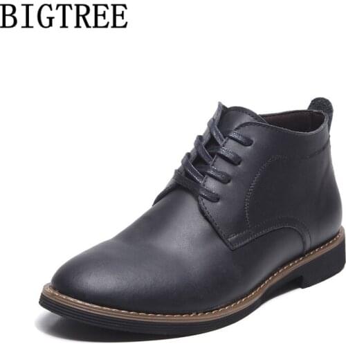 Casual Boots Men Designer Shoes Men High Quality Brand Shoes Men Boots Genuine Leather Ankle Boots Fashion Shoes 2020 Ayakkabi