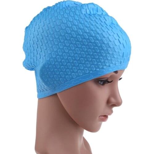 7 Colors Waterproof Silicon Swimming Caps Protect Ears Long Hair Sports Swim Pool Hat Swimming Cap for Men Women Adults