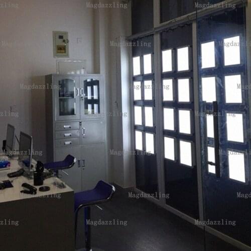 Super Slim LED Edge-lit Light Pocket Panel A4 Double Side Real Estate Agent Window Display Lightbox Sign(24pcs/lot)