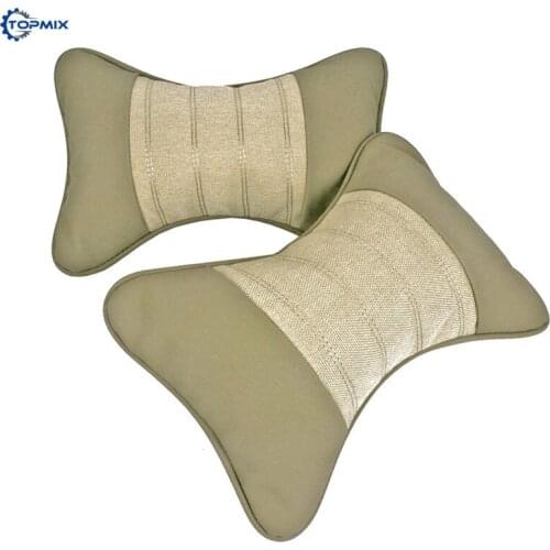 2X New Car Seat Head Neck Rest Cushion Support Pillow Headrest Pad Auto Safety Pillow Universal Neck Pillow