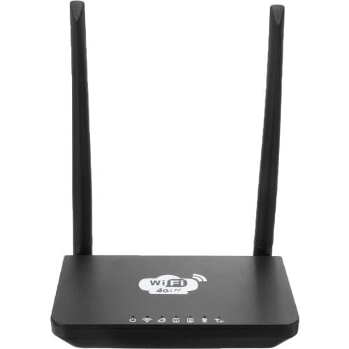 For Signal Amplification Devices 1PC 4G LTE Wireless Router 300Mbps Home Mobile WiFi Repeater Hotspot With/ SIM Card Slot Mayitr