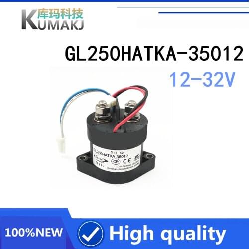 1PCS NEW Automobile relay GL250HATKA-35012 750V250A DC12/32V New energy vehicle wide voltage relay high voltage DC contactor