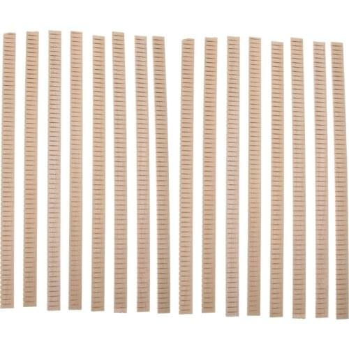 16 X Sapele Wood Guitar Binding Purfling Strip Edge Trim Inlay For Luthiers