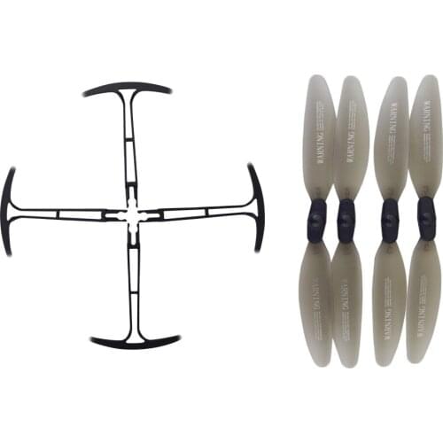 4x Spare Propeller + Bumper Propellers for HS175 D65 X500 Drone