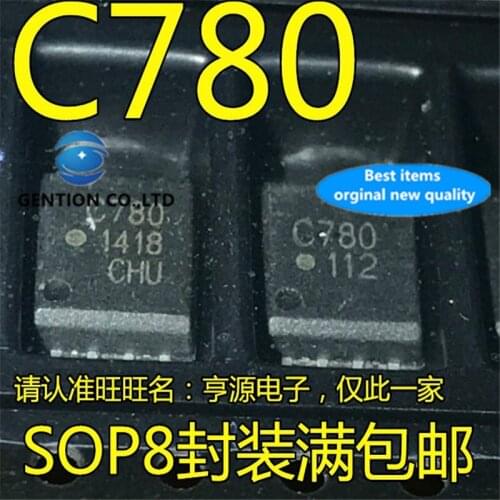5Pcs ACPL-C780-500E ACPL-C780 Silkscreen C780 SOP8 Photoelectric coupling in stock 100% new and original
