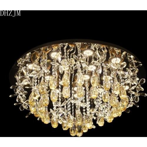 Art deco chandelier contemporary chandelier ceiling crystal light LED crystal modern home lighting lustre foyer light