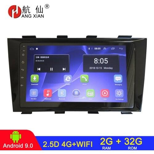 Android 9.0 2 din car radio car stereo For Geely Emgrand EC8 2011-2015 autoradio car audio 2G+32G 4G internet radio car audio