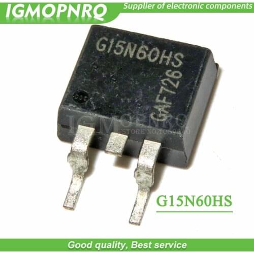 Free shipping 10pcs/lot SGB15N60HS G15N60HS TO-263 IGBT 600V 15A new original