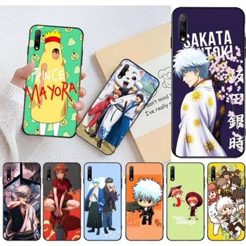 GINTAMA amine Phone Case for Huawei Honor 30 20 10 9 8 8x 8c v30 Lite view pro