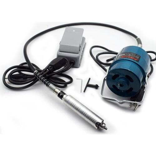 Jewelry Flex Shaft Grinder Motor Gold Silver Polishing Machine Jeweller Tools