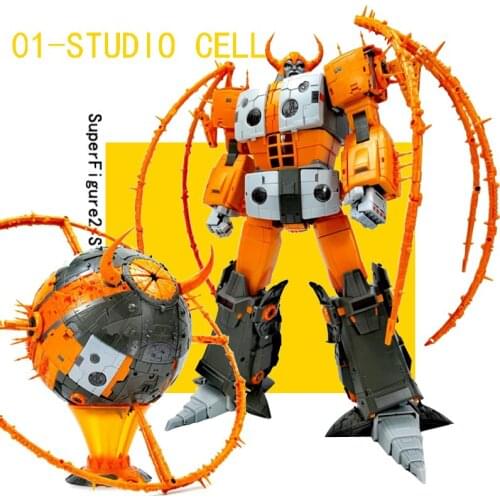 Transformation Toy 01-STUDIO War For Cybertron Unicron Cell Planet Pumpkin Ver. New Arrival Come with Box In Stock