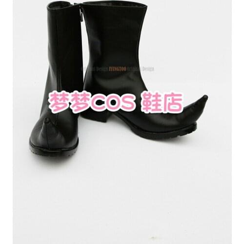 Pandora Hearts Smilecat/Cheshire Anime Characters Shoe Cosplay Shoes Boots Party Costume Prop