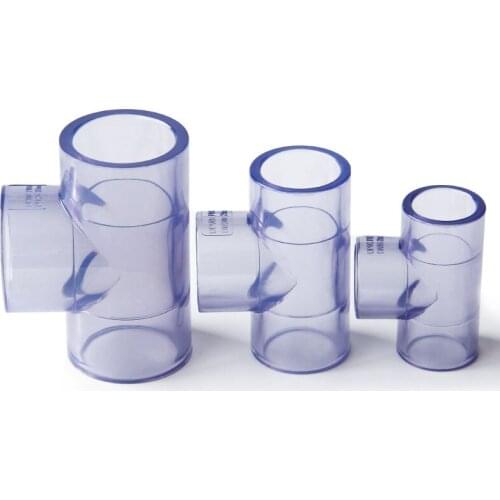 Pvc piping UPVC water supply pipe PVC plastic water pipe T type connector 75mm 90mm