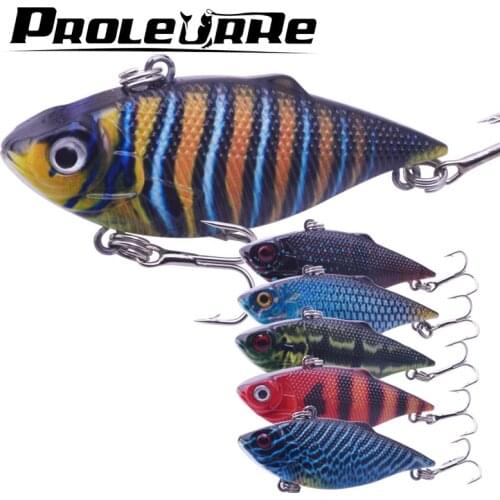 1Pcs High Quality 6.2cm 8g New Vib Lifelike Fishing Lure Crankbait Fishing Bait Slow Sinking Hard Fish Wobbler Pesca Pro-428