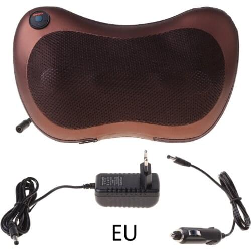 Relaxation Massage Pillow Vibrator Electric Shoulder Back Heating Kneading Infrared therapy shiatsu Neck Massage