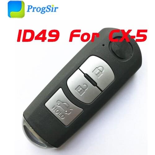 3 Button 434 MHz Smart Proximity Key for Mazda Atenza Axela CX-3 CX-5 with Smart ID49 Chip