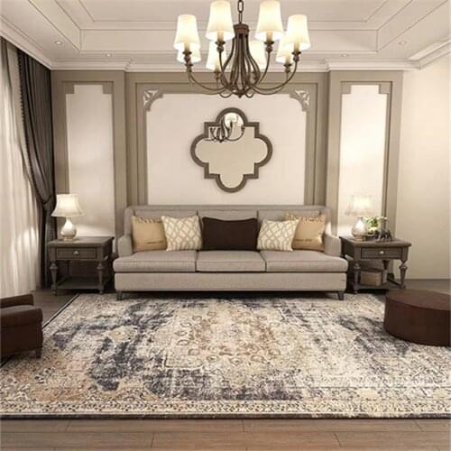 Vintage Morocco Carpets Living Room American Style Bedroom Rug Persian Carpet Home Office Decor Coffee Table Mat Study Floor Rug
