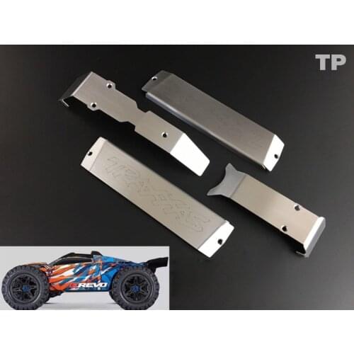 2018 NEW 1:10 Scale SUMMIT E-REVO Metal protection plate armor chassis protect