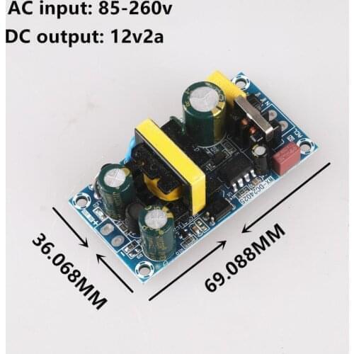 AC 100-240V to DC 12V 2A switching power supply module AC-DC