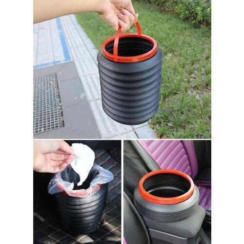 Car Foldable Trash Can Bin For HAVAL H1 H2 H3 H5 H6 H7 H8 H9 M4 M6 Concept B COUPE F7x SC C30 C50