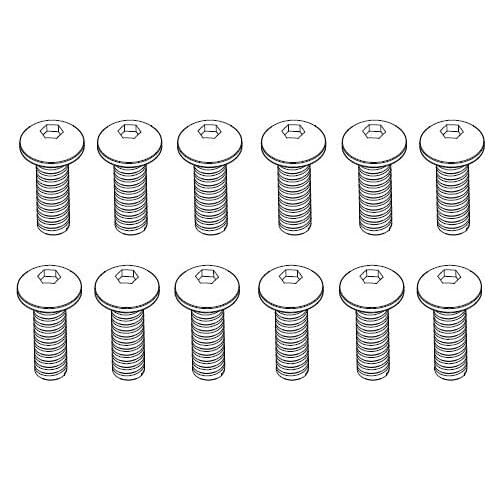 BSD BS502-017 TM3*10mm B-Head Hex Screw 12PCS