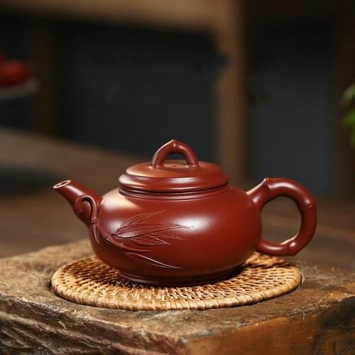 Purple Clay Teapot,traditional Chinese Tea Pot Dragon And Phoenix Tea Kettle Premium Tea,purple Clay Tea Set
