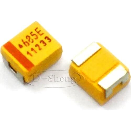 B type 3528 chip tantalum capacitor 25v 16v 10v 35 100uF 10uf 22UF 106 3.3UF 4.7UF 1UF