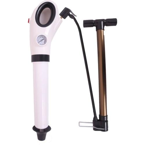 Toilet dredge sewer inflatable dredge high-pressure pipe clogging speed pass device MR.TONG one shot