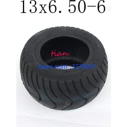 Hot Sale High Performance 13x6.50-6 Tubeless Tyre Vacuum Tire for ATV QUAD Golf Buggy Mower Go-kart Lawnmowers