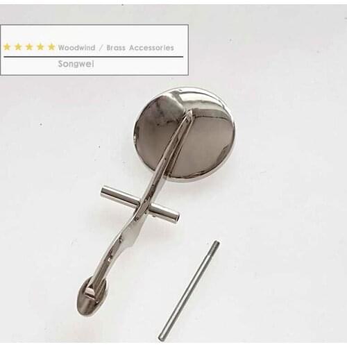 Bass Clarinet keys clarinet parts Nickel plated Excellent