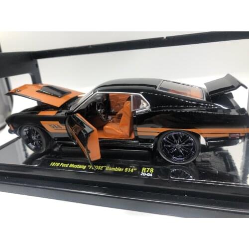 M2 Machines 1:24 Ford mustang Foose gambler 514 ford F-100 VP RACING Limited collect die-cast metal car model