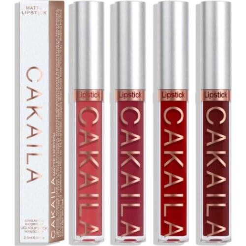 12 Colors Matte Lipstick Lip Tint Lipstick Pen Makeup Waterproof Non-stick Cup Fashion Long Lasting Sexy Women Cosmetics TSLM1