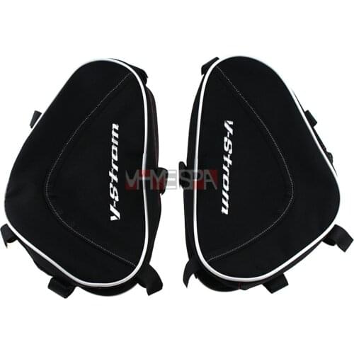 Motorcycle Frame Crash Bars Waterproof Bag Repair Tool Placement Bag For Suzuki V-Strom 650 DL650 DL1000 For Givi For Kappa