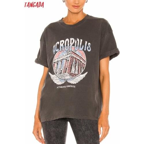Tangada Women's Loose T-Shirts
