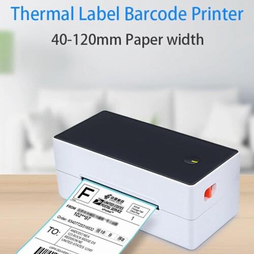 4 Inch Label Printer Portable Pocket Label Printer Bluetooth Thermal Label Printer Desktop Label Printer Label Barcode Printer