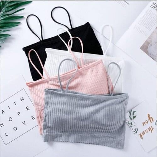 Women Sexy Camisole&Tanks Pure Color Sling Breathable Comfortable Fitness Up Seamless Tops Daily Dress Summer Underwear Garments