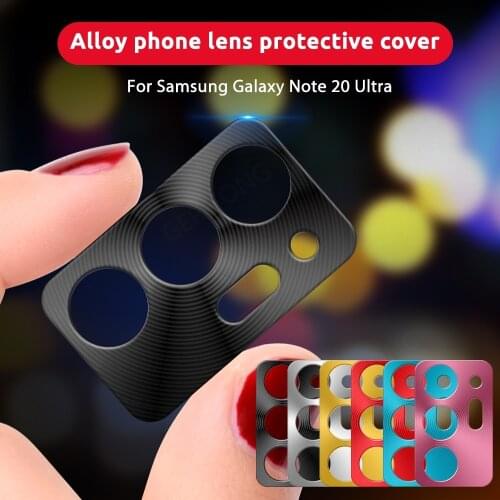 Ultra-thin Metal Camera Cover Lens Screen Protector For Samsung Galaxy S20 Plus Ultra Note 20 Ultra Lens Case Scratch Resistant