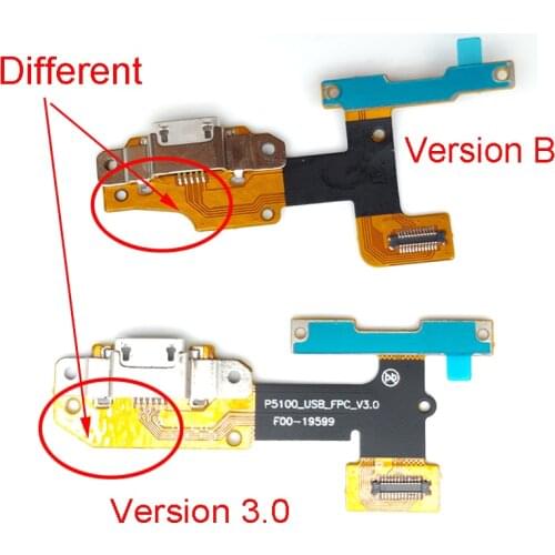 20pcs/lotUSB Charging Port Dock Connector Flex Cable For Lenovo YOGA Tab 3 YT3-X50L yt3-x50f yt3-x50 yt3-x50m p5100_usb_fpc_v3.0