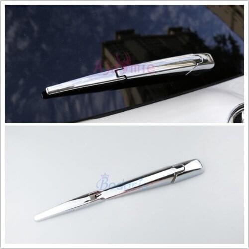 Rear Window Wiper Cover Trims ABS Overlay Frame Panel Chrome Car Styling 2016 2017 2018 For Toyota RAV4 Accessories